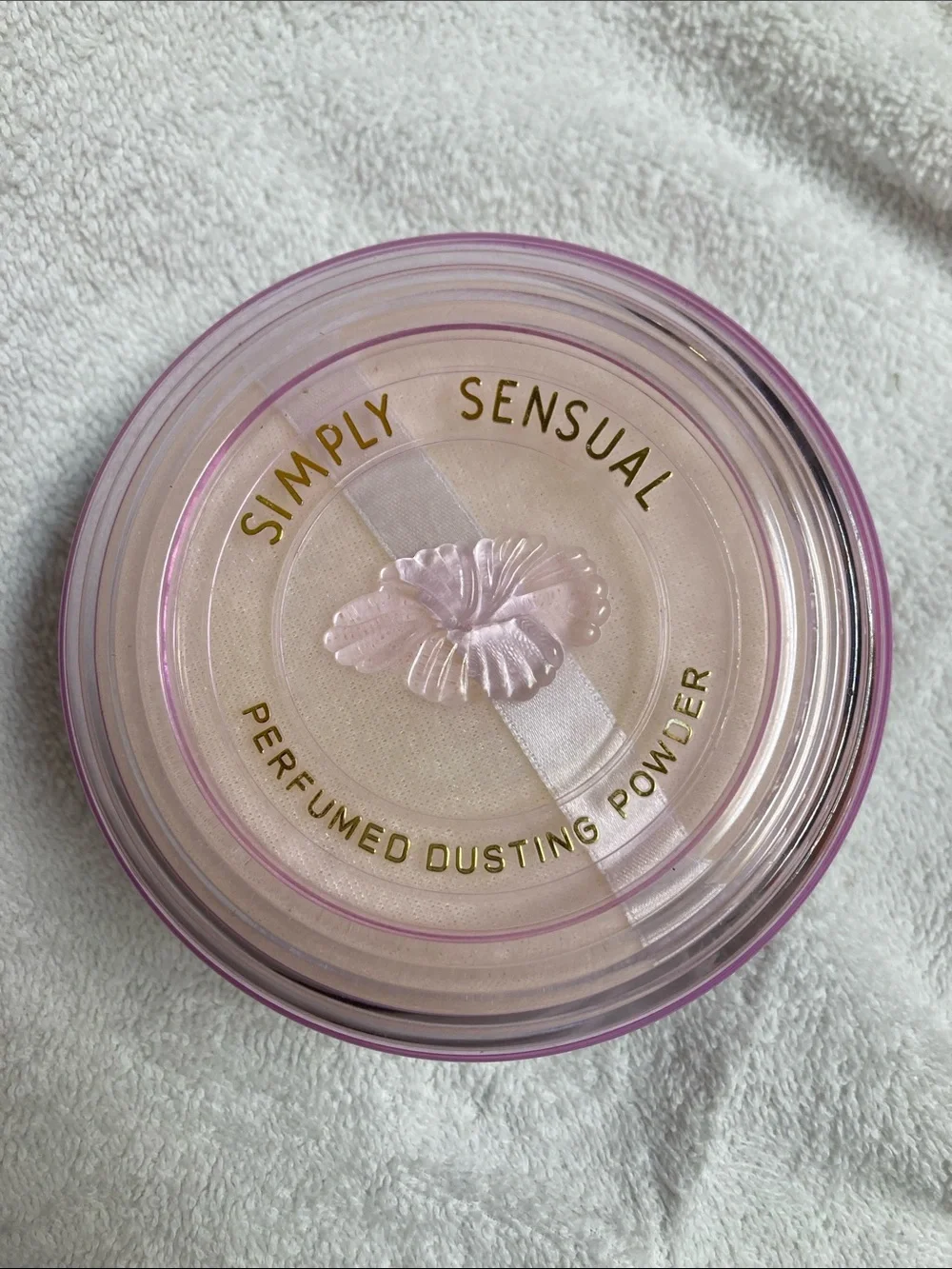 Simply sensual Perfumed Dusting Powder - Soft purple